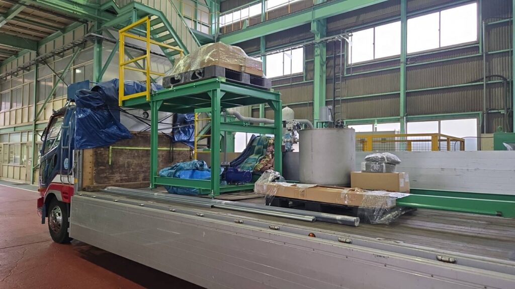 4t平ボディ積荷写真