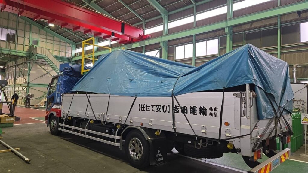 4t平ボディ積荷写真