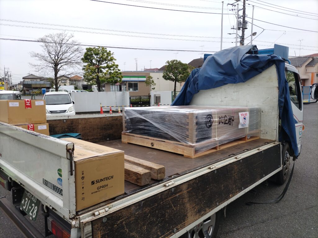 3t平ボディ積荷写真