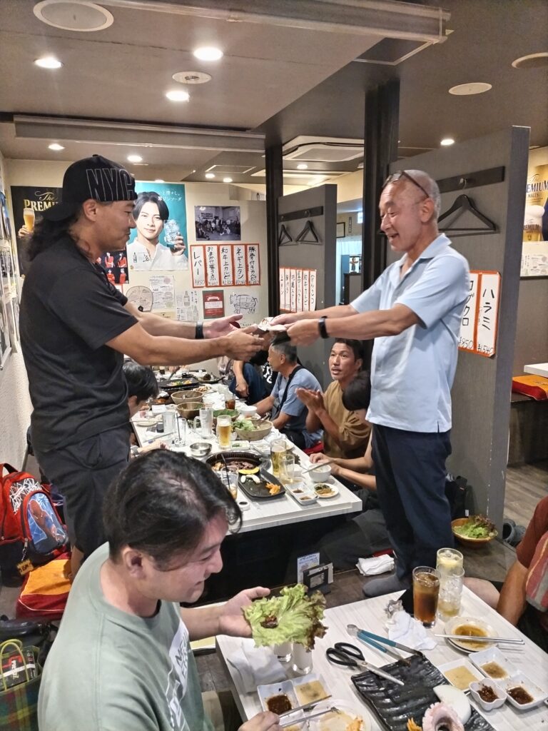 平ボディトラック運送会社の慰労会の写真2