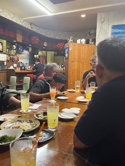 平ボディトラック運送会社の慰労会写真